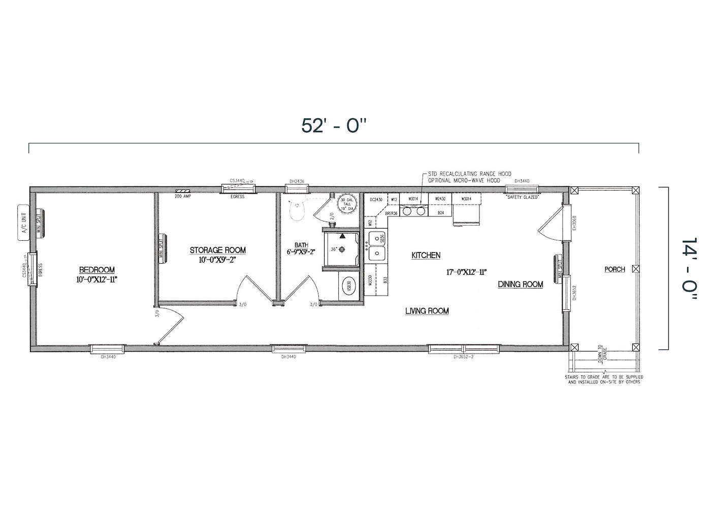Redwood Lodge 3 floorplan layout