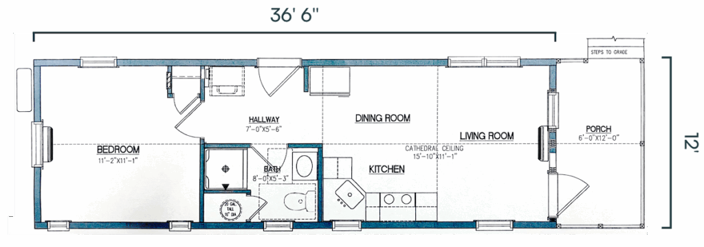 White River Lodge Floor plan