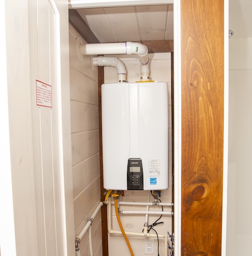 LP Navien On Demand Water Heater