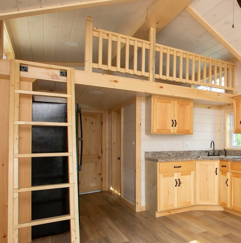 standard wood railing