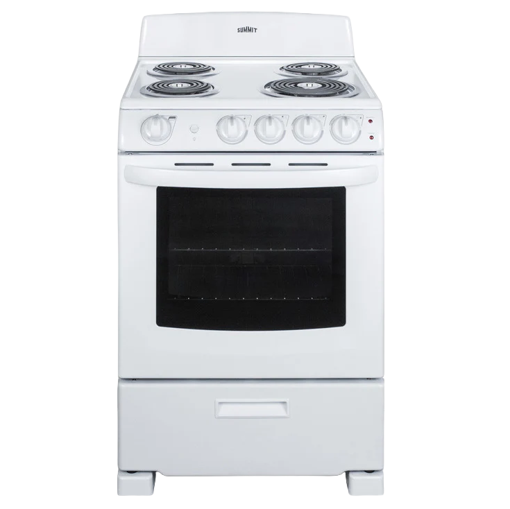 24" white Electric Stove