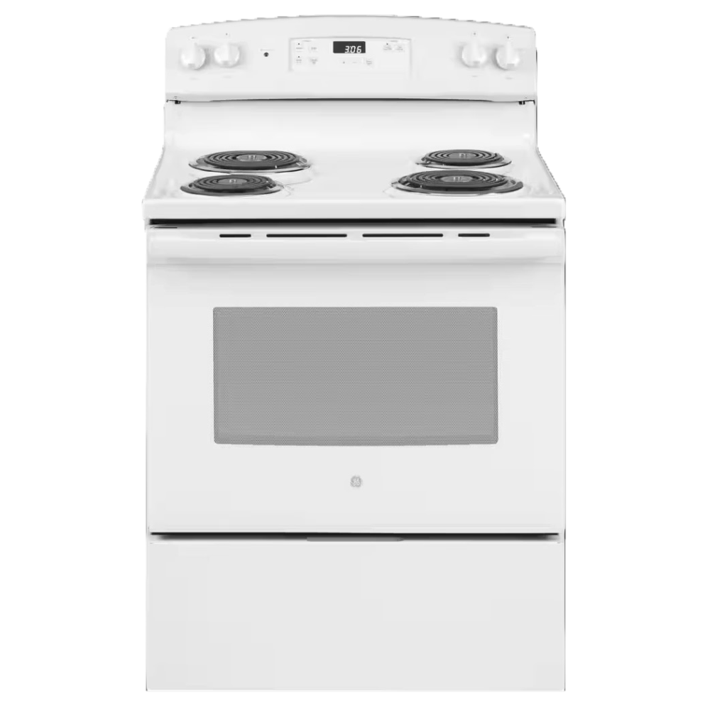 30" white Electric Stove1