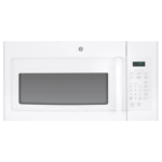 30" white Microwave with Hood Fan