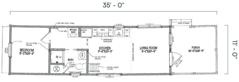 Summit View 1 floor plan