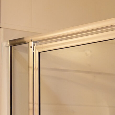 shower door chrome frame