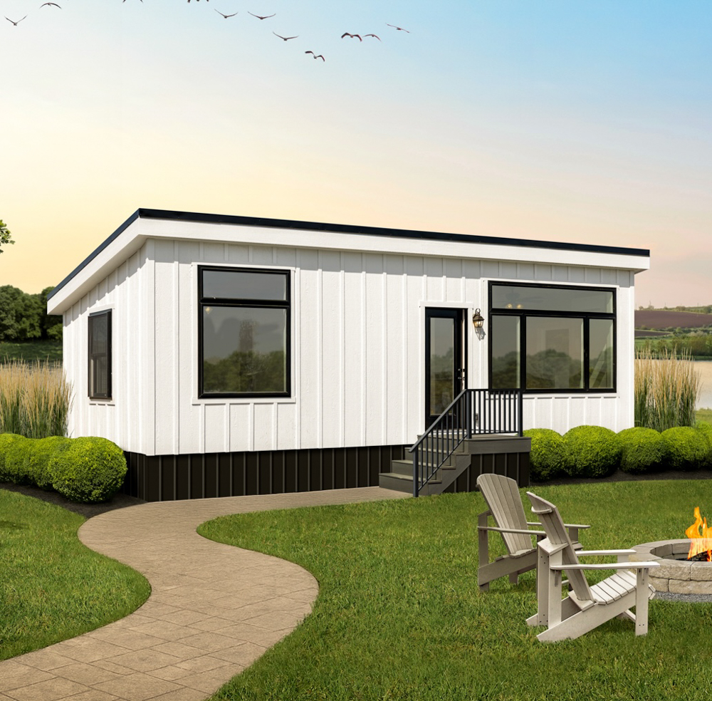 Saratoga Style 1 Exterior Front View