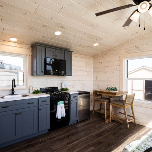 Saratoga Style 1 Kitchen and Living Area`