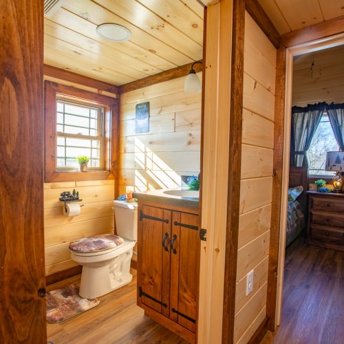 The Summit View Style 3 Bathroom and Bedroom Entry