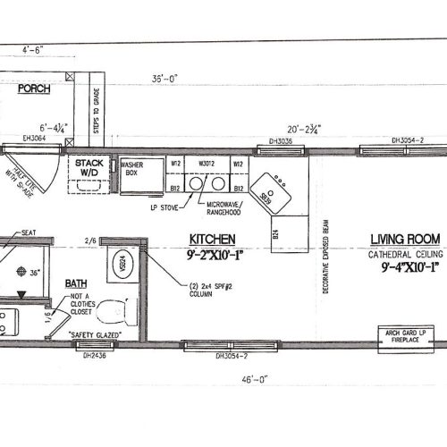 The Summit View Style 4 Drawings