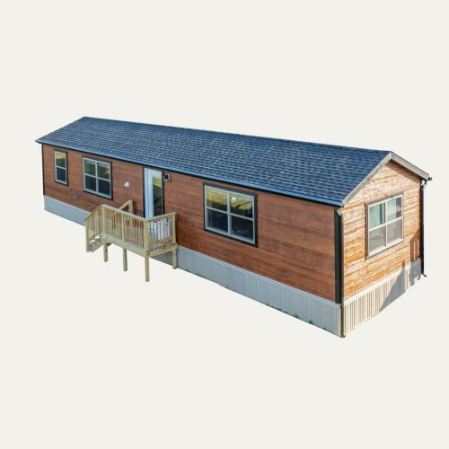 Redwood Lodge Style 1 Exterior Back View
