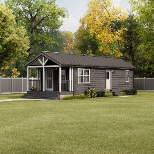 Redwood Lodge Style 2 Exterior Front View