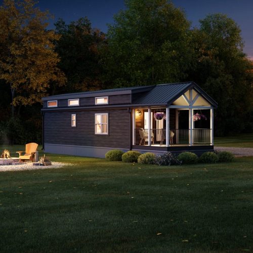 Summit View Style 1 Exterior Dusk View